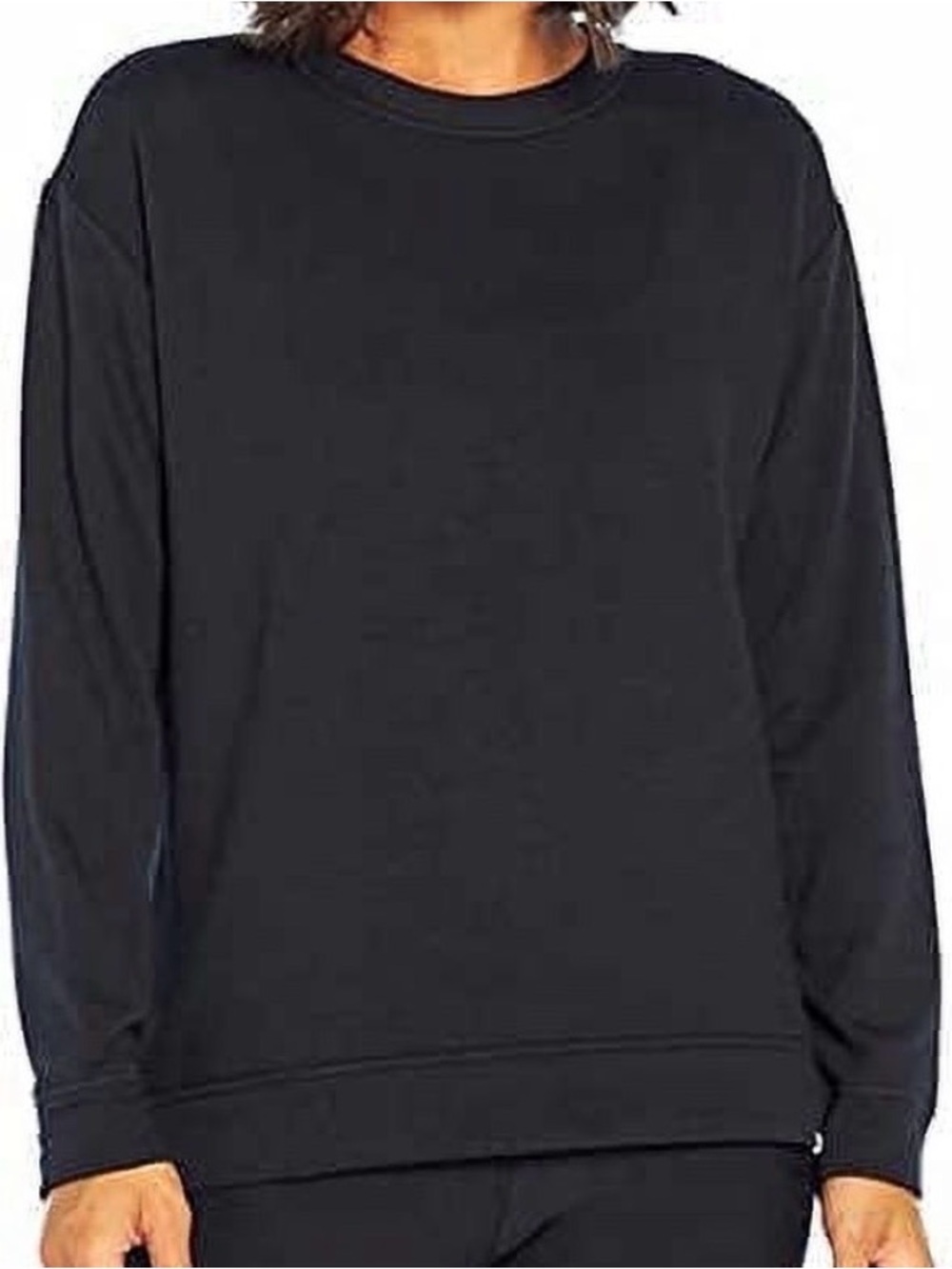Orvis Women's Black Crewneck Sweater